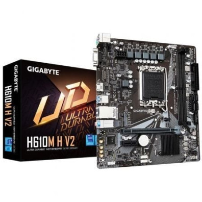 PB GIGABYTE H610M H V2 M-ATX Skt LGA1700 2xDDR5 5600MHz HDMI VGA LAN M.2 - Micro ATX
