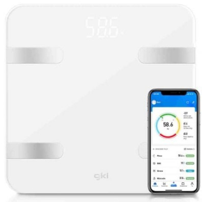 Báscula de Baño GKL Fitblue 300 White