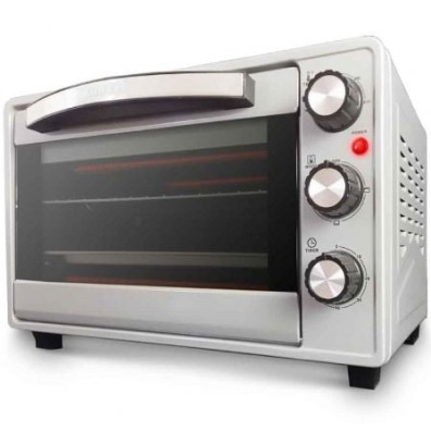 Horno de Sobremesa Grunkel HR-23SILVER 1600W 23L - Potencia y Eficiencia - Plata