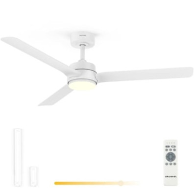 Ventilador de Techo Grunkel SKYEASY52/ 30W/ 3 Aspas 132cm