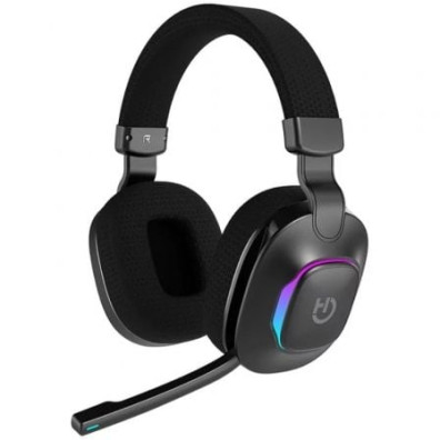 Auriculares Gaming Inalámbricos Hiditec Vortex ARGB con Micrófono - Jack 3.5/Bluetooth
