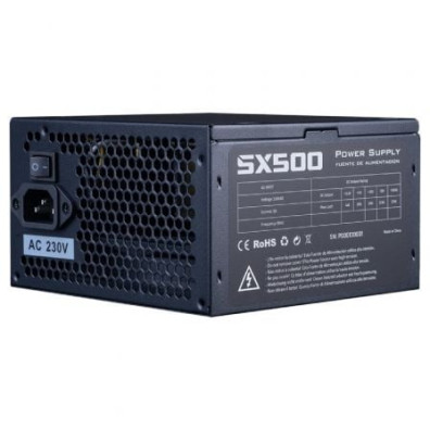 Fuente de Alimentación HIDITEC SX 500 BULK 500W con Ventilador 12cm