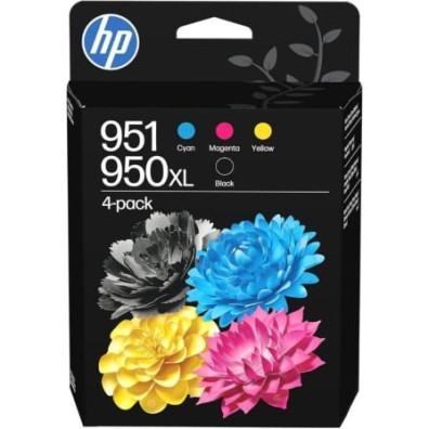 Cartuchos de Tinta HP Original nº950XL y nº951 Multipack - Cian Magenta Amarillo