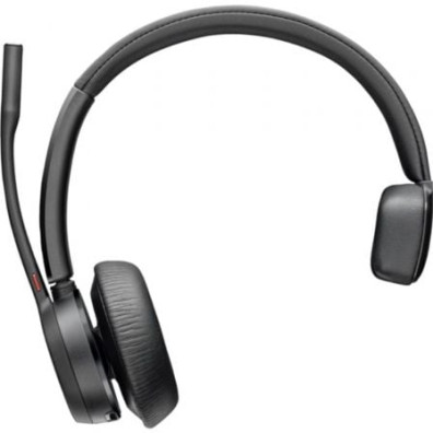 Auricular Inalámbrico Poly Voyager 4310 con Micrófono Bluetooth + Adaptador BT700 + Base de Carga