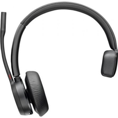 Auricular Inalámbrico Poly Voyager 4310 para Microsoft Teams + Adaptador BT700/ con Micrófono/ Bluetooth - Negro