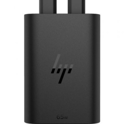 Cargador GaN HP AC Adapter USB-C 65W para Portátil Automático