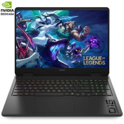 Portátil Gaming HP Omen 16-AN0012NS - Intel Core Ultra 7-255H, 32GB, 1TB SSD, GeForce RTX 5070, 16"