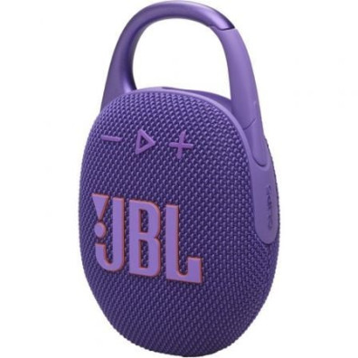 Altavoz con Bluetooth JBL Clip 5/ 7W/ 1.0 - Púrpura