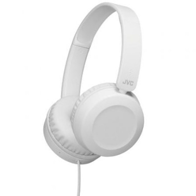 HEADSET JVC HA-S31M-A-E CON CABLE JACK 3.5mm MICROFONO INTEGRADO COLOR BLANCO - Blancos