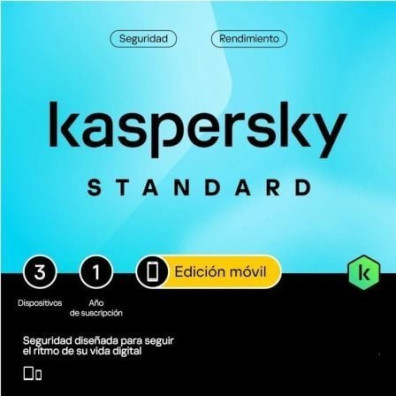 Kaspersky Standard Mobile para Android - Protección para 3 Dispositivos