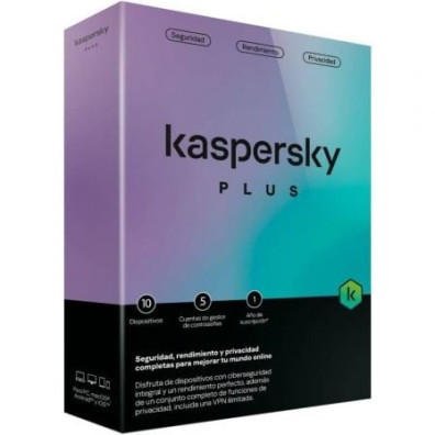 Antivirus Kaspersky Plus para 10 Dispositivos