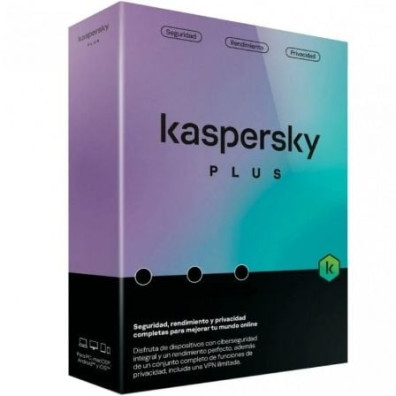 Antivirus Kaspersky Plus para 5 Dispositivos