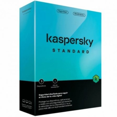 Antivirus Kaspersky Standard para 3 Dispositivos
