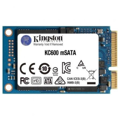 Disco SSD Kingston KC600 1TB mSATA