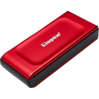 Disco Externo SSD Kingston XS1000 1TB/ USB 3.2 - Rojo
