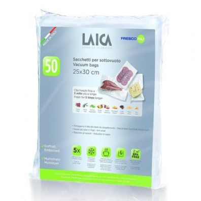 Bolsa al Vacío Laica VT3510 25x30cm - Envasado Eficiente