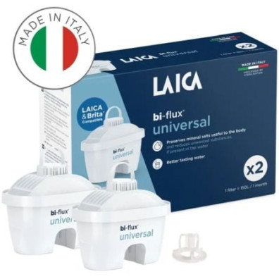 Filtros Laica Slim F2L Universal 2 BI-FLUX para Electrodomésticos
