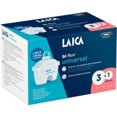 Filtros Laica Slim 3+1 BI-FLUX Universal F4T