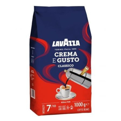 Café en Grano Lavazza Crema e Gusto Clásico - Sabor y aroma excepcionales
