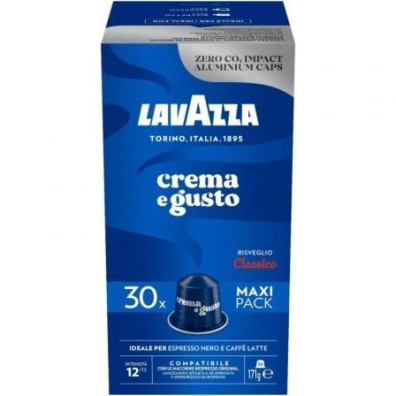 Cápsula Lavazza Crema e Gusto Clásico Nespresso - Ideal para cafeteras