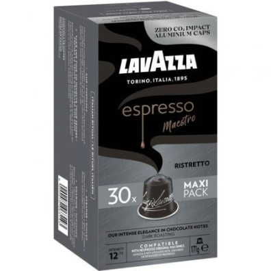 Cápsula Lavazza Espresso Maestro Ristretto para cafeteras Nespresso - Caja de 30