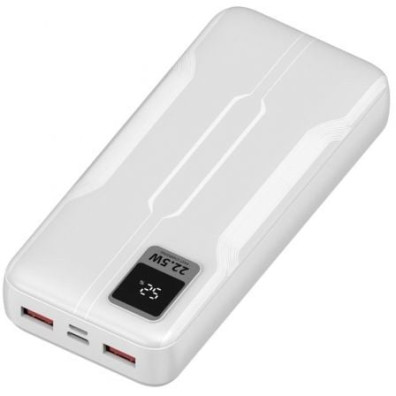 Powerbank 20000mAh Leotec LEPOW20W22W/ 22.5W - Cargador Portátil Alta Capacidad