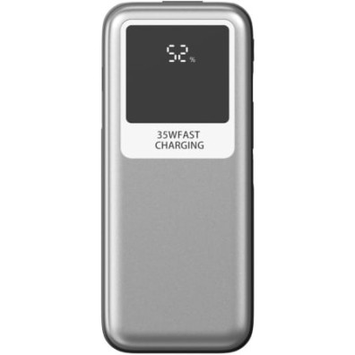 Powerbank Leotec LEPOW35W10S/ 35W/ 10000mAh - Plata y Gris