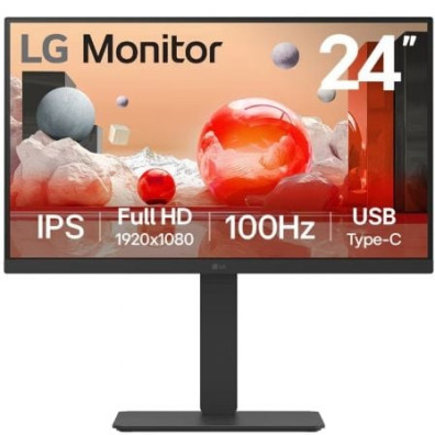 Monitor Profesional LG Full HD 23.8" Multimedia 24BA650-B