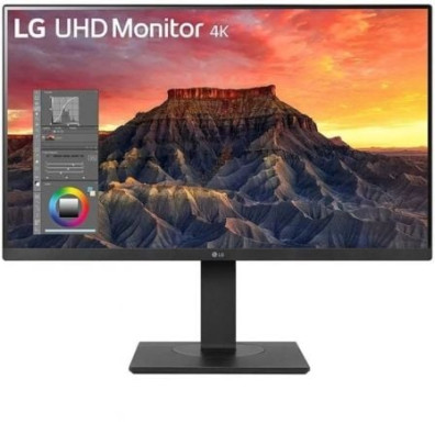 Monitor Profesional LG 27BQ65UB-B 27" 4K Multimedia Regulable en altura - Negro