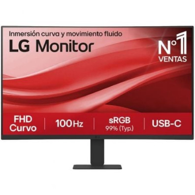 Monitor Curvo LG 27" Full HD Modelo 27U421A-B