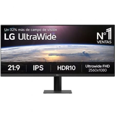 Monitor Profesional LG UltraWide 34" Ultrapanorámico UWFHD
