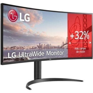 LG 34WR55QK-B 34 Pulgadas WQHD VA Curvo 100 Hz - Negro