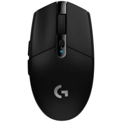 MOUSE LOGITECH WIRELESS G305 LIGHTSPEED 12000dpi 6 BOTONES COLOR NEGRO - Negro