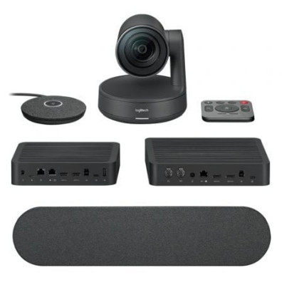 Sistema de Videoconferencia Logitech Rally/ Campo de Visión 82º - 4K
