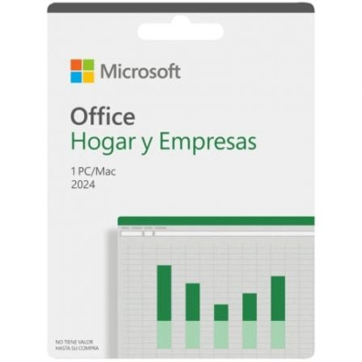 Microsoft Office Hogar y Empresas 2024 - Para 1 Usuario