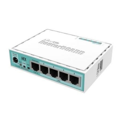 Router Mikrotik Hex RB750GR3 - Conectividad de Alto Rendimiento