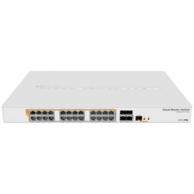 Switch MikroTik CRS328-24P-4S+RM 28 Puertos RJ45 10/100/1000 SFP - PoE