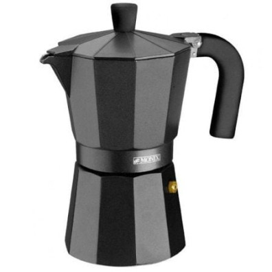 Cafetera Italiana Monix Noir M640003 de 3 tazas