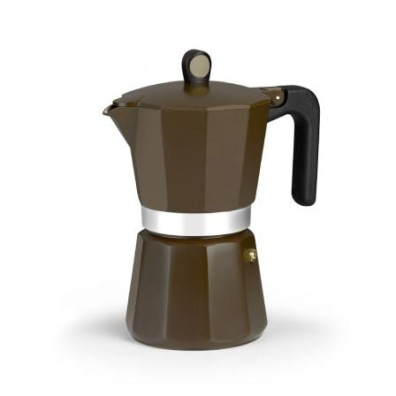 Cafetera Monix Induction Cream M671012 12 Tazas - Italiana