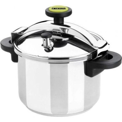 Olla a Presión Monix Classica de Acero Inoxidable - 4L - Ø22cm
