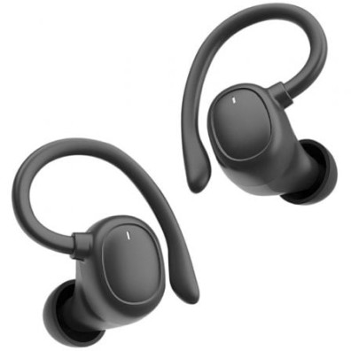 Auriculares Deportivos Bluetooth Muvit iO Smart True Wireless Sport ENC con estuche de carga/ Autonomía 6h