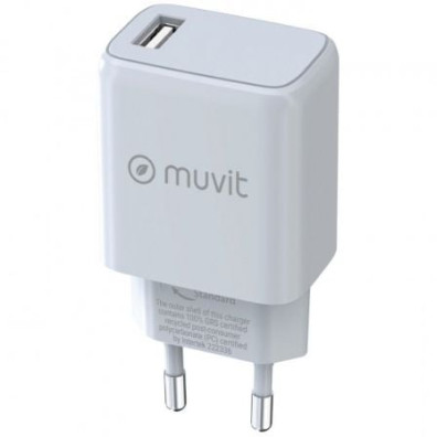 Cargador de Pared Muvit For Change para SmartPhones