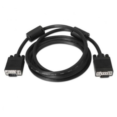 Cable SVGA Nanocable 10.15.0101/ VGA Macho - VGA Macho/ 1m - Negro