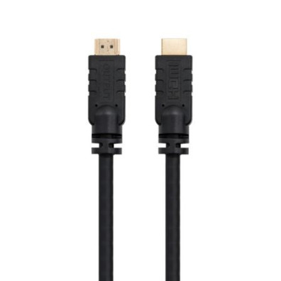 Cable HDMI 1.4 Nanocable 10.15.1825/ HDMI Macho - HDMI Macho/ 25m - Negro
