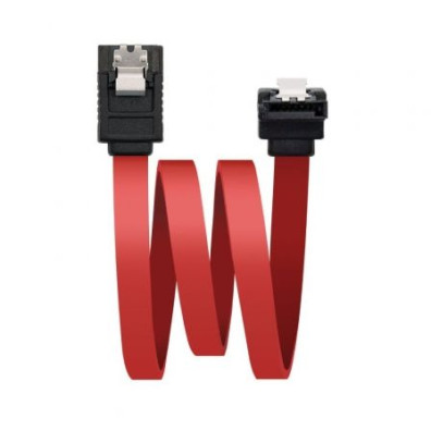 Cable SATA Nanocable 10.18.0301/ SATA Hembra - SATA Hembra/ 50cm - Rojo