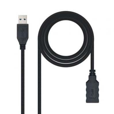 Cable Alargador USB 3.0 Nanocable - Macho a Hembra - 3m