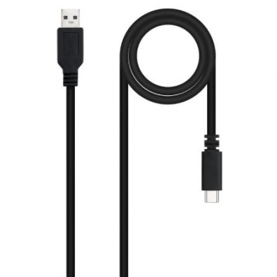 Cable USB Tipo-C Nanocable 2.0 Macho a Macho 480Mbps 1.5m