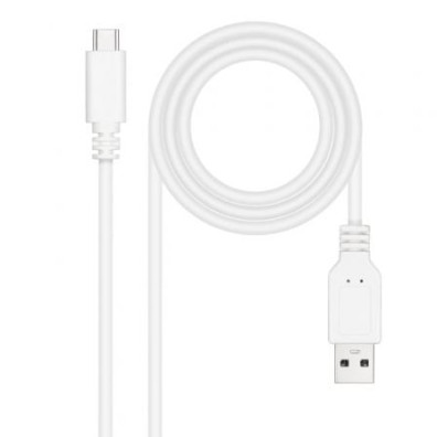 Cable USB Tipo-C Macho Nanocable 10.01.2103-W 3m 480Mbps