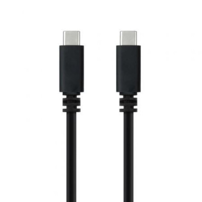 Cable USB Tipo-C Macho a USB Tipo-C Macho Nanocable 480Mbps 1.5m