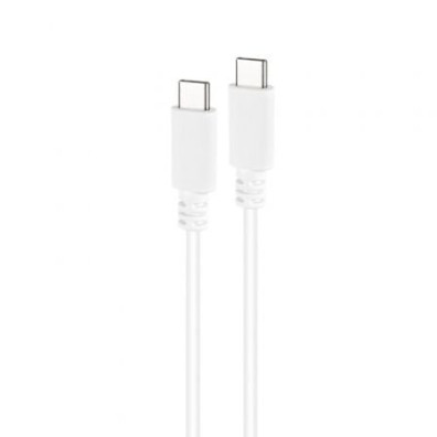 Cable USB 2.0 Tipo-C Nanocable 10.01.2301-L150-W/ USB Tipo-C Macho - USB Tipo-C Macho/ 480Mbps/ 1.5m - Blanco